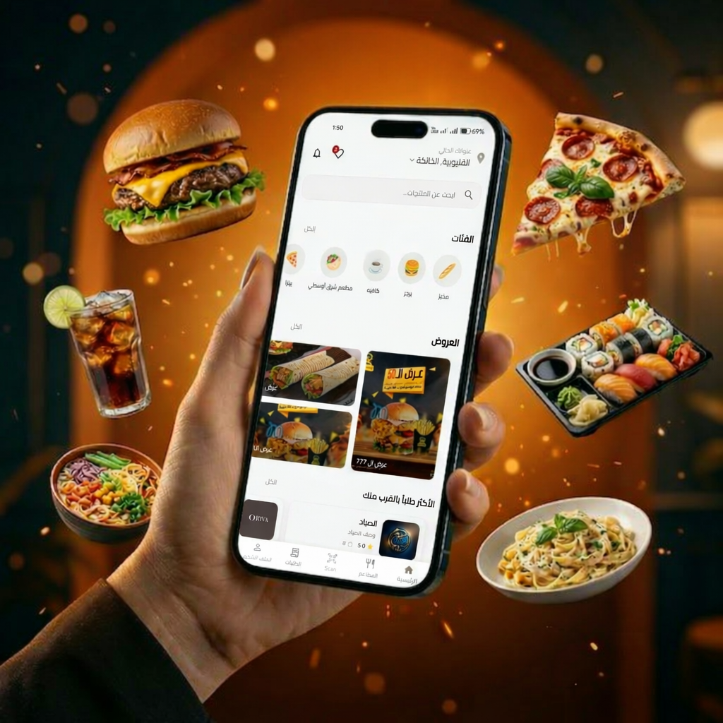 تطبيق غمسة - واجهة المستخدم